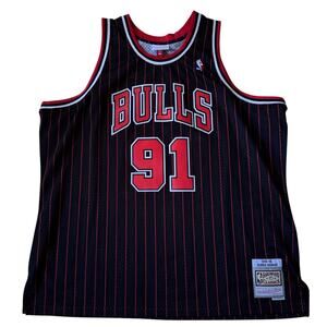 Hardwood Classics Chicago Bulls Mitchell & Ness Dennis Rodman 1995-96 Jersey